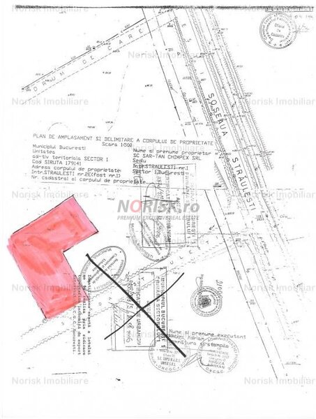 Baneasa - Intrarea Straulesti  - teren de vanzare